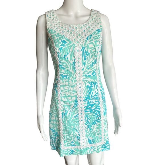 Lilly Pulitzer Mila Shift Dress Size 6 - Picture 4 of 8